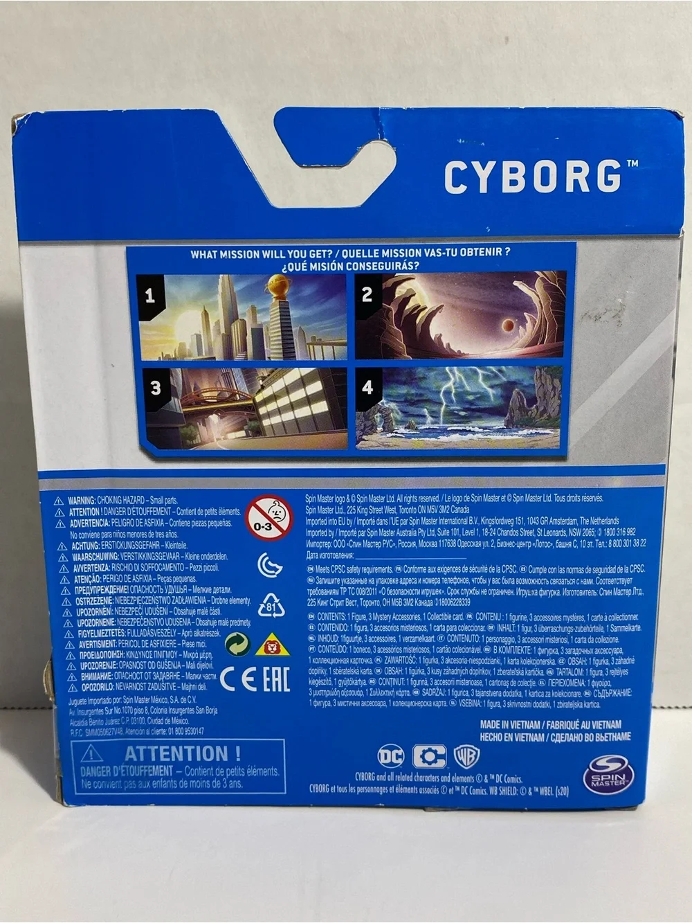 DC HEROES UNITE CYBORG 1st EDITION